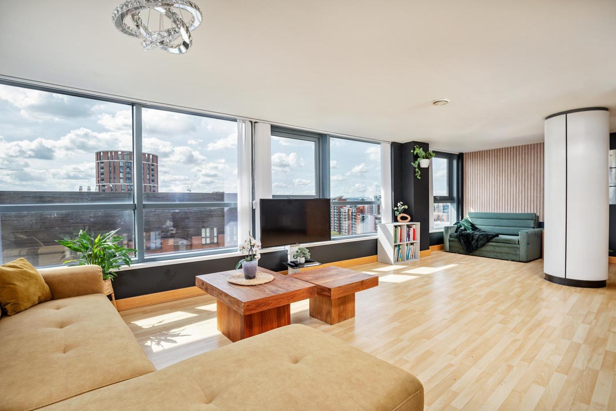 Large Central Penthouse In Leeds Leeds  Exteriér fotografie