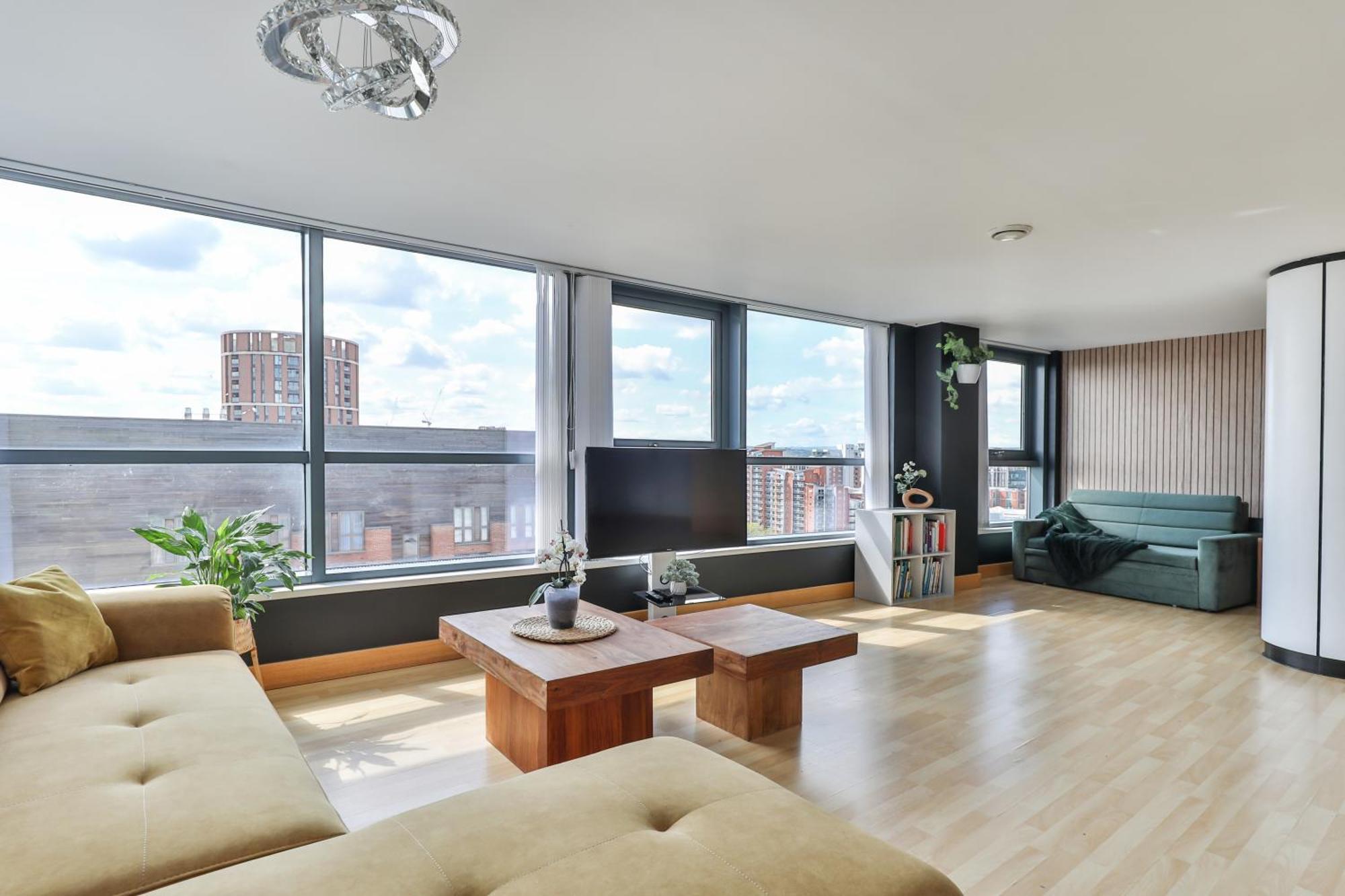 Large Central Penthouse In Leeds Leeds  Exteriér fotografie